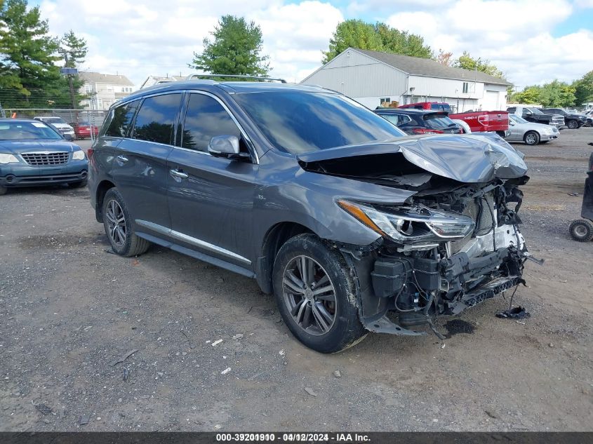 2017 Infiniti Qx60 VIN: 5N1DL0MM9HC504820 Lot: 39201910