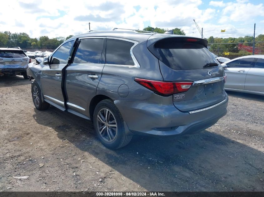 2017 Infiniti Qx60 VIN: 5N1DL0MM9HC504820 Lot: 39201910