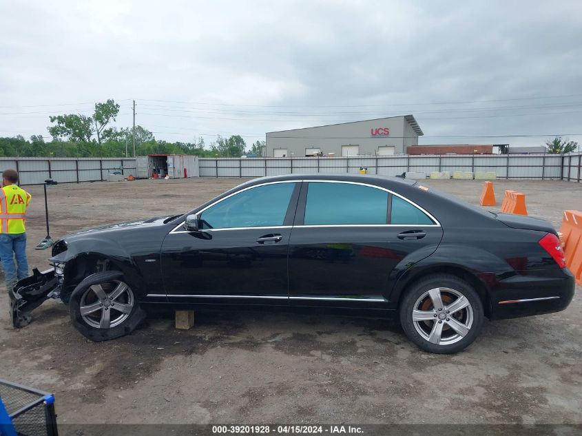 2012 Mercedes-Benz S 550 4Matic VIN: WDDNG9EB5CA464468 Lot: 39201928