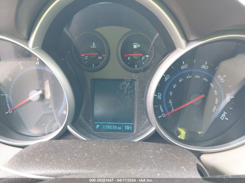 2013 Chevrolet Cruze 2Lt Auto VIN: 1G1PE5SB0D7109835 Lot: 39226078