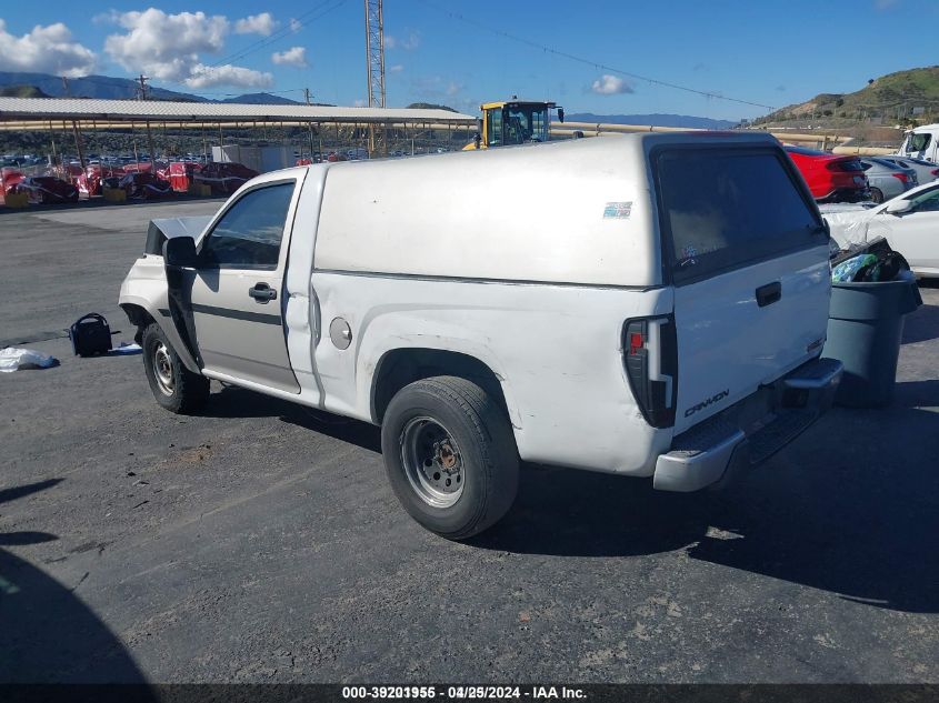 2005 GMC Canyon Fleet VIN: 1GTCS148758242855 Lot: 39201955