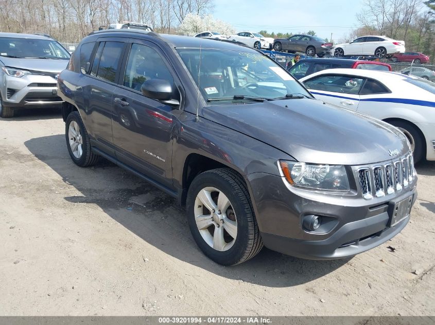 2016 Jeep Compass Sport VIN: 1C4NJDBB3GD637833 Lot: 39201994