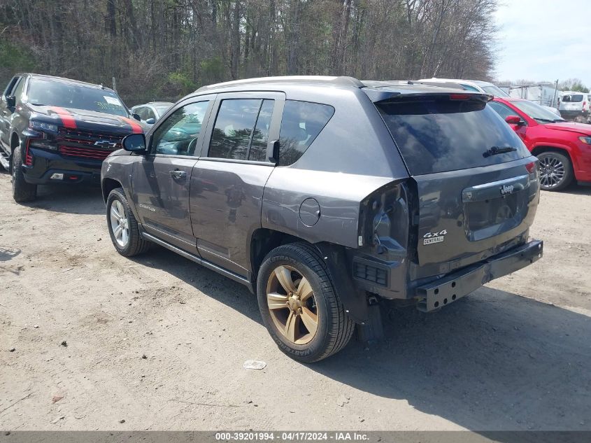 2016 Jeep Compass Sport VIN: 1C4NJDBB3GD637833 Lot: 39201994