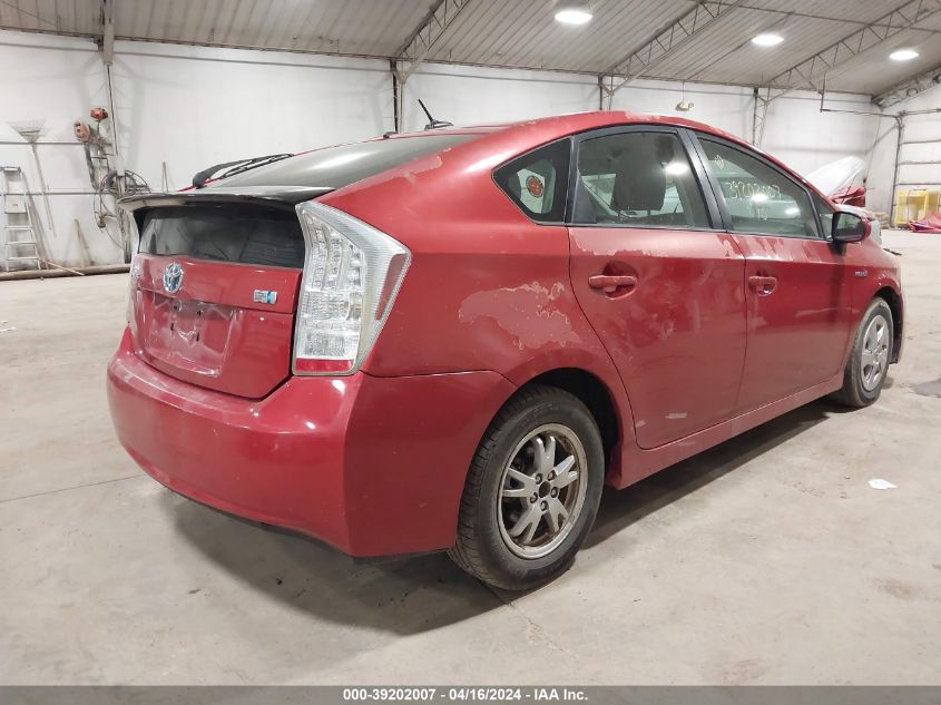 JTDKN3DUXA0192182 | 2010 TOYOTA PRIUS