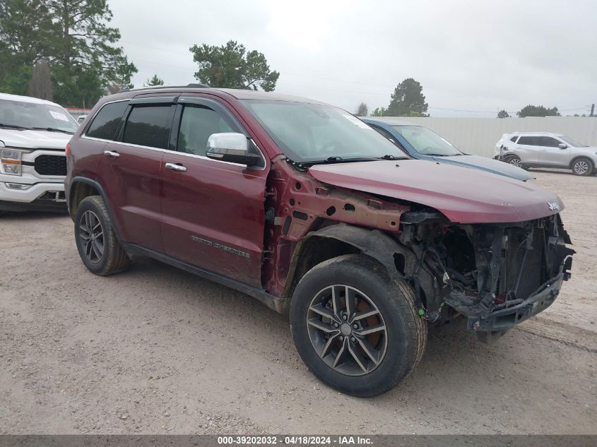 2017 Jeep Grand Cherokee Limited 4X2 VIN: 1C4RJEBG0HC867744 Lot: 39202032