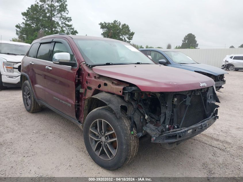 2017 Jeep Grand Cherokee Limited 4X2 VIN: 1C4RJEBG0HC867744 Lot: 39202032