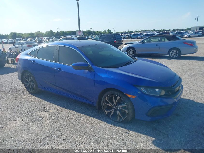 2HGFC2F84KH586003 | 2019 HONDA CIVIC