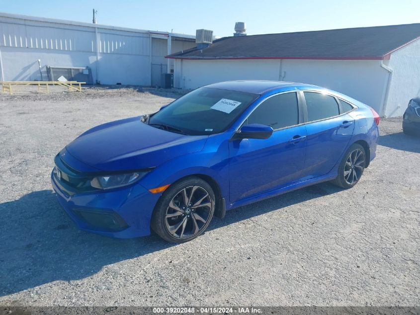 2HGFC2F84KH586003 | 2019 HONDA CIVIC