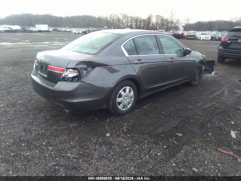 2012 Honda Accord 2.4 Lx VIN: 1HGCP2F35CA189864 Lot: 39202076