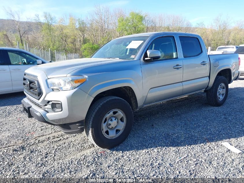 2023 Toyota Tacoma Sr V6 VIN: 3TMCZ5AN2PM626277 Lot: 39202148