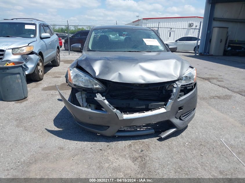 2015 Nissan Sentra S VIN: 3N1AB7AP3FY266259 Lot: 39202177