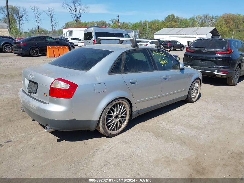 WAULC68E03A228339 | 2003 AUDI A4