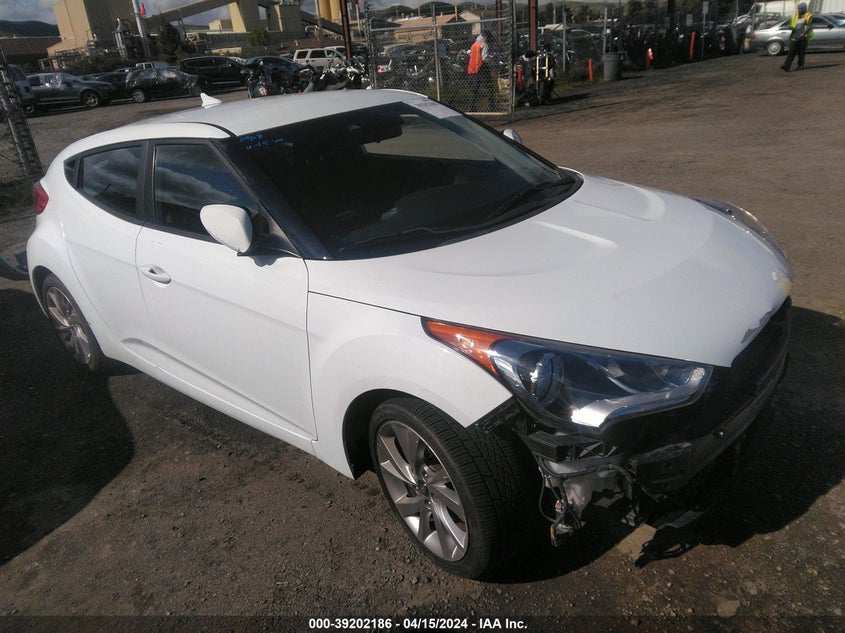 2016 Hyundai Veloster VIN: KMHTC6AD5GU248459 Lot: 39202186