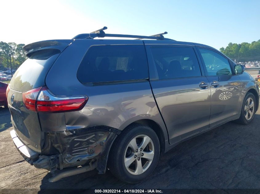 2016 Toyota Sienna Le 8 Passenger VIN: 5TDKK3DC7GS720444 Lot: 39202214