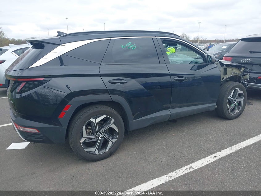 VIN 5NMJECAE7NH084648 2022 HYUNDAI TUCSON LIMITED