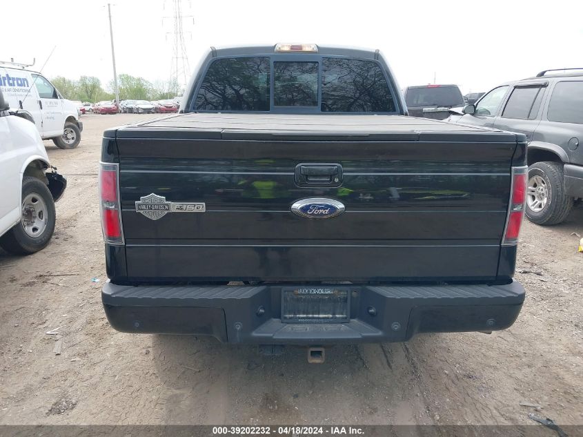 2011 Ford F-150 Harley-Davidson VIN: 1FTFW1E62BFA26370 Lot: 39202232