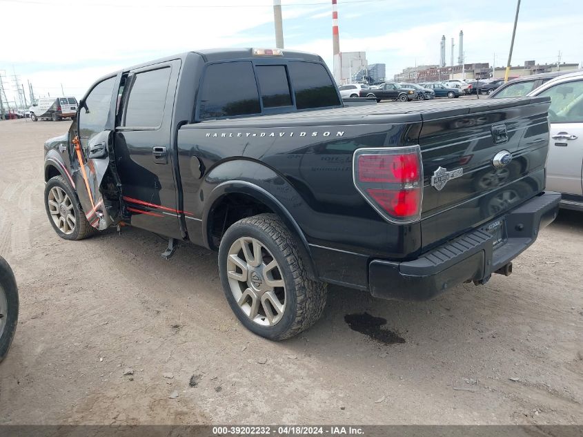 2011 Ford F-150 Harley-Davidson VIN: 1FTFW1E62BFA26370 Lot: 39202232