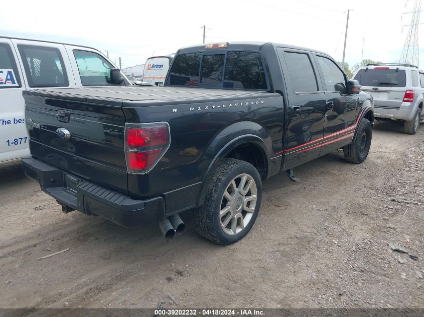 2011 Ford F-150 Harley-Davidson VIN: 1FTFW1E62BFA26370 Lot: 39202232