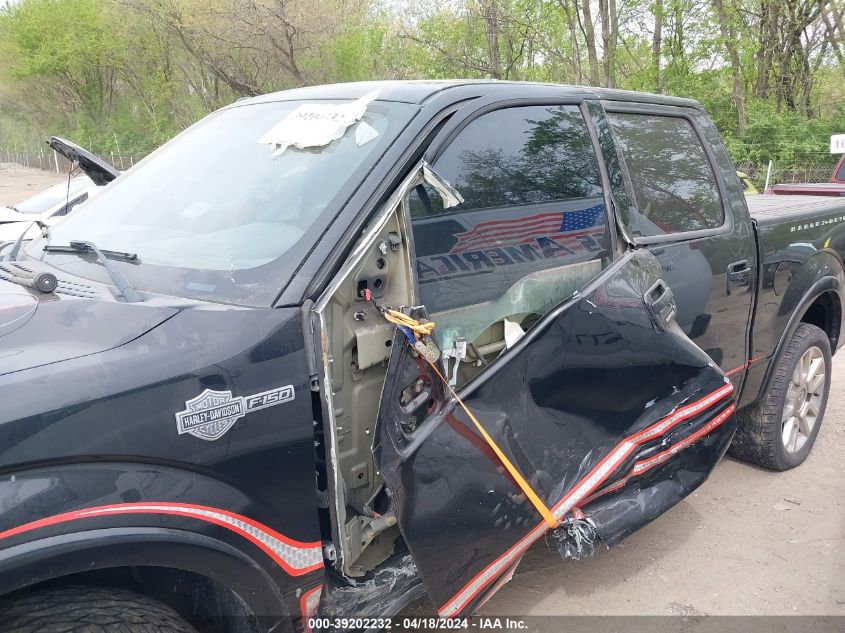 2011 Ford F-150 Harley-Davidson VIN: 1FTFW1E62BFA26370 Lot: 39202232