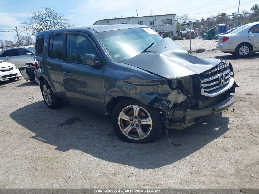 2013 Honda Pilot Ex VIN: 5FNYF4H40DB003133 Lot: 39202274