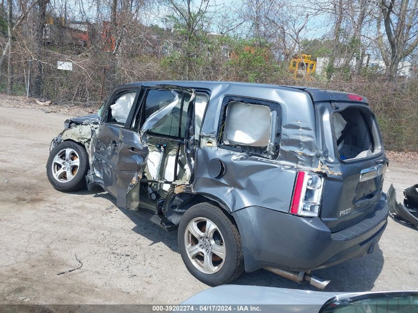 2013 HONDA PILOT EX - 5FNYF4H40DB003133