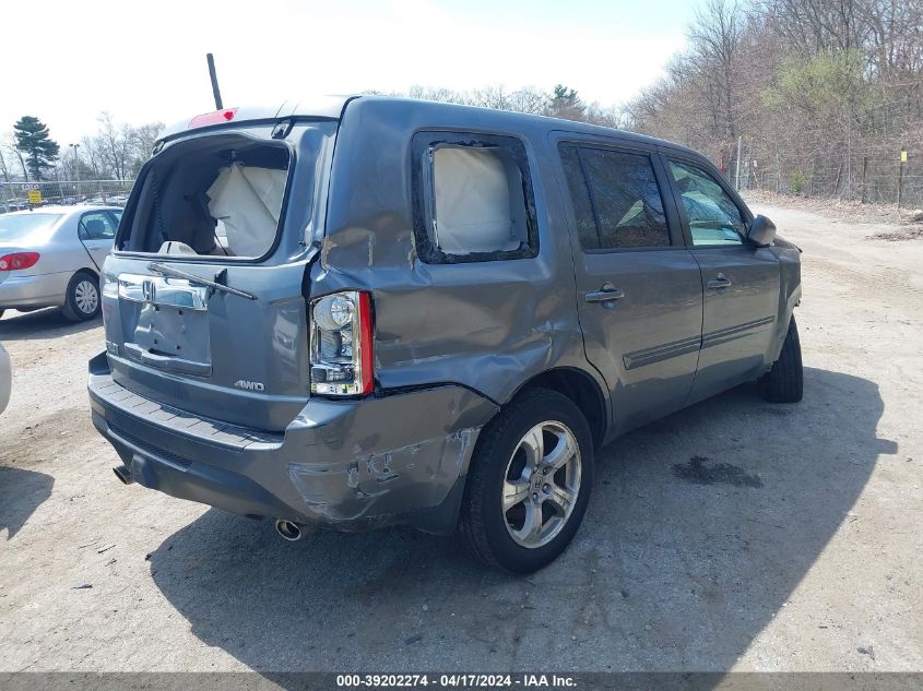 2013 Honda Pilot Ex VIN: 5FNYF4H40DB003133 Lot: 39202274