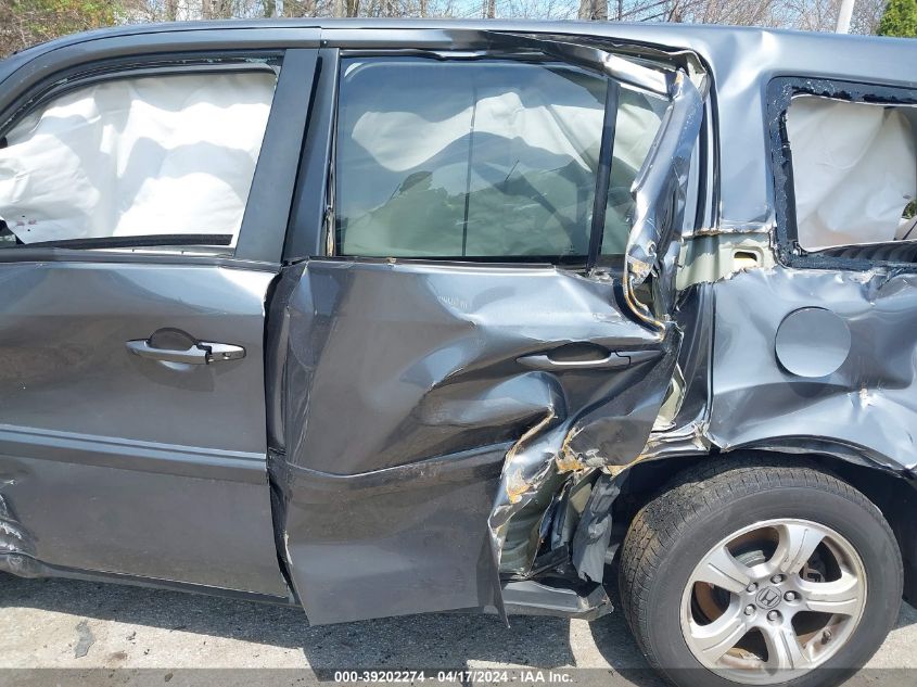 2013 HONDA PILOT EX - 5FNYF4H40DB003133