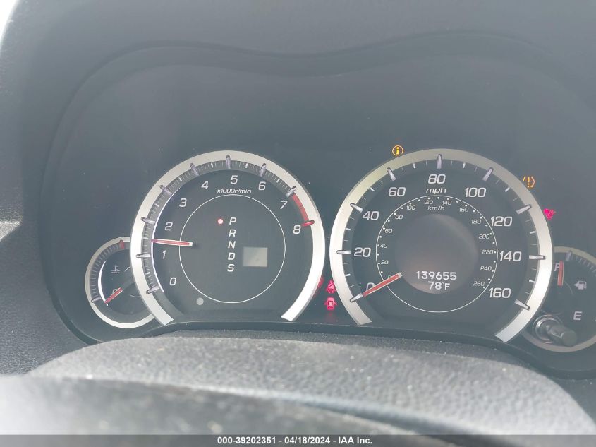 2012 Acura Tsx 2.4 VIN: JH4CU2F64CC028930 Lot: 39202351