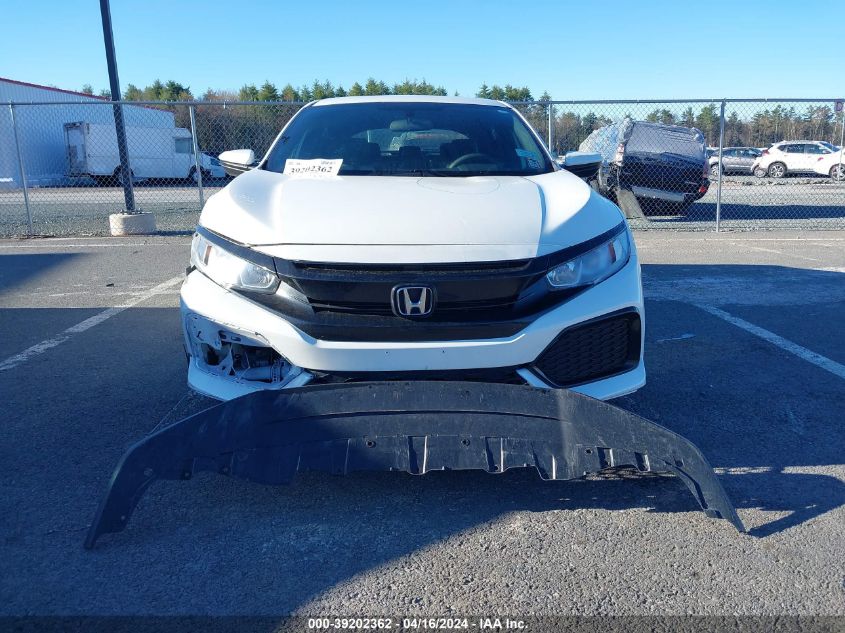 2018 Honda Civic Lx VIN: SHHFK7H24JU201212 Lot: 39202362