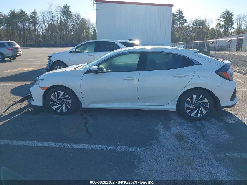 2018 Honda Civic Lx VIN: SHHFK7H24JU201212 Lot: 39202362