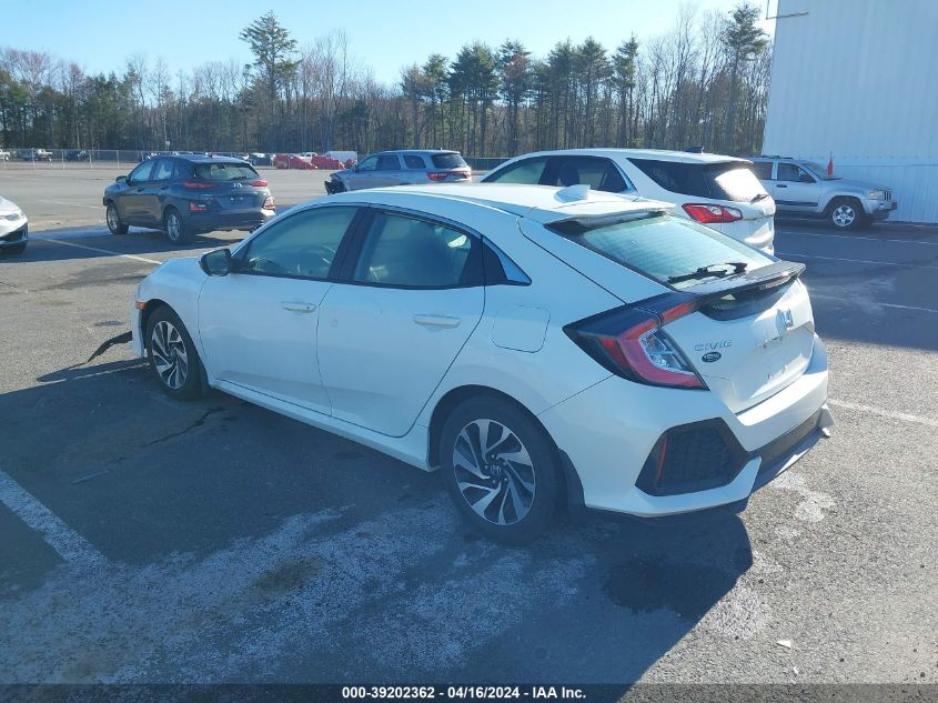 2018 Honda Civic Lx VIN: SHHFK7H24JU201212 Lot: 39202362