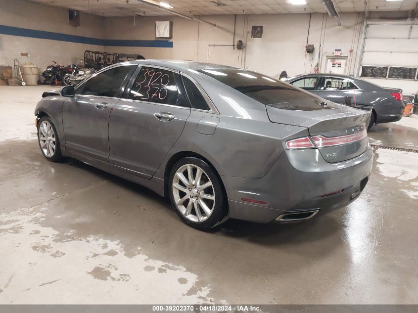 2014 Lincoln Mkz VIN: 3LN6L2J93ER819226 Lot: 39202370