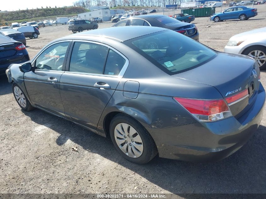 2012 Honda Accord 2.4 Lx VIN: 1HGCP2F31CA243838 Lot: 39202371