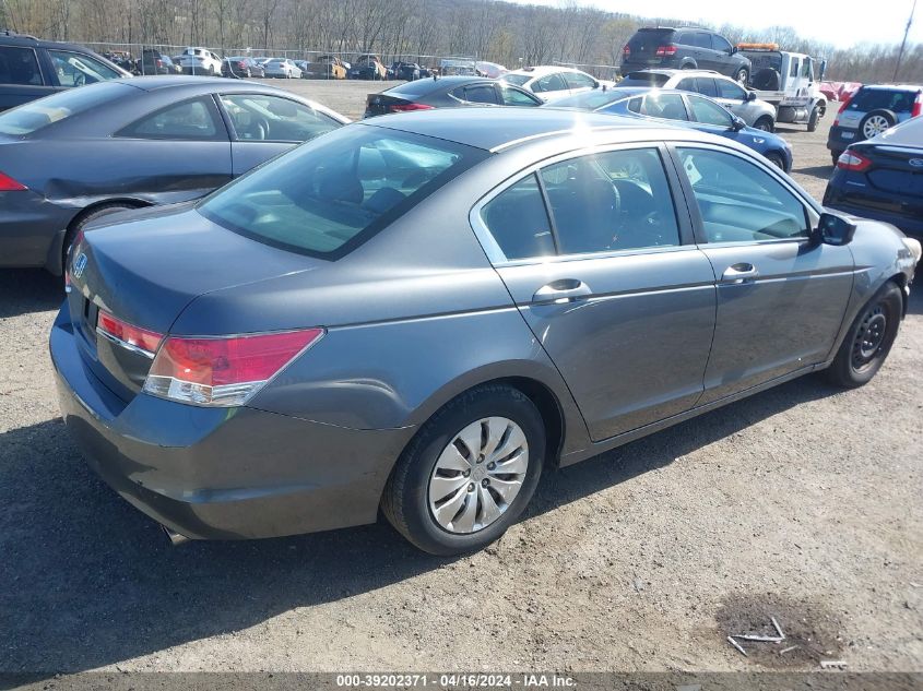 2012 Honda Accord 2.4 Lx VIN: 1HGCP2F31CA243838 Lot: 39202371