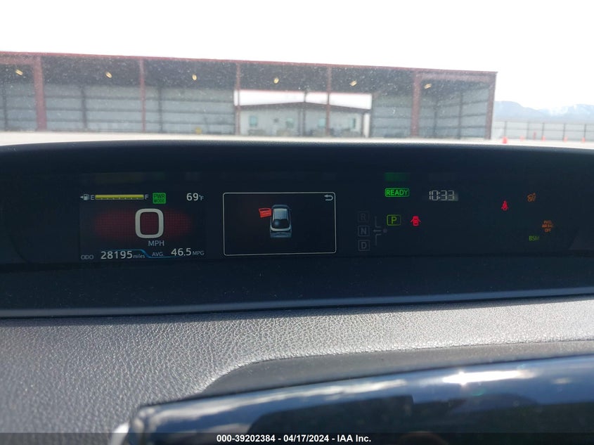 VIN JTDKAMFU5M3135731 2021 TOYOTA PRIUS XLE