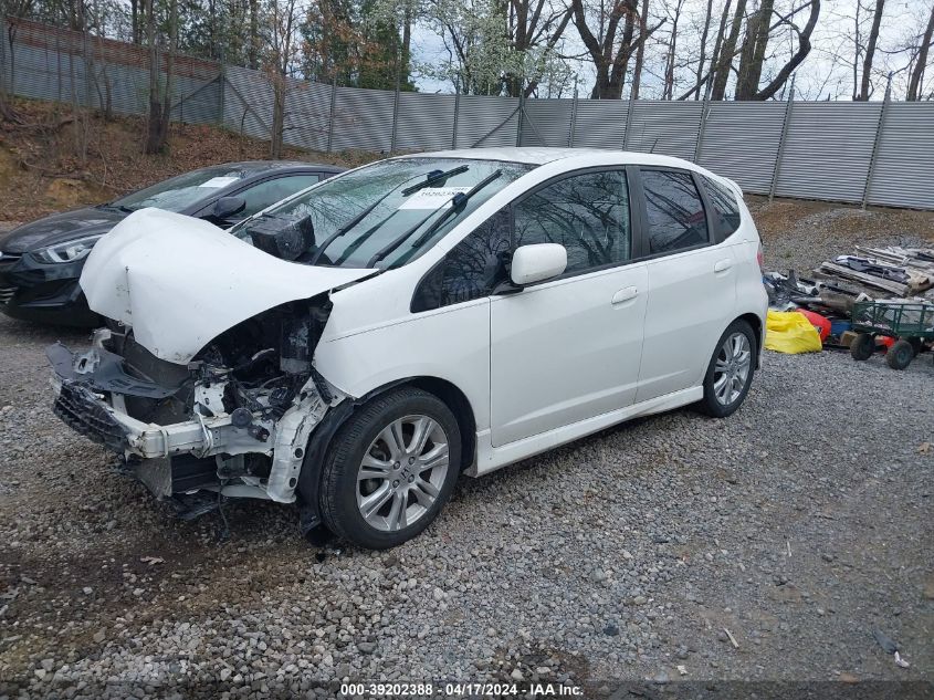 2010 Honda Fit Sport VIN: JHMGE8H41AS025953 Lot: 39237805