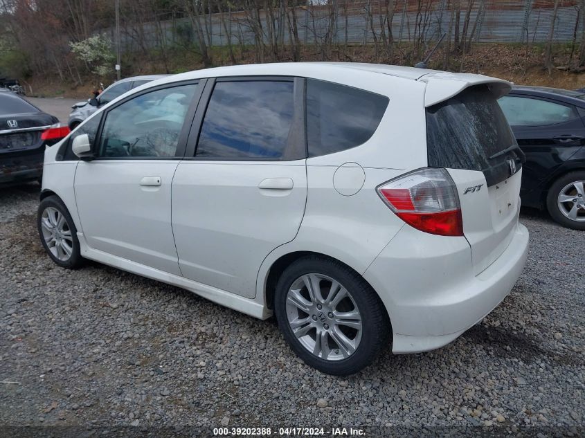 2010 Honda Fit Sport VIN: JHMGE8H41AS025953 Lot: 39237805