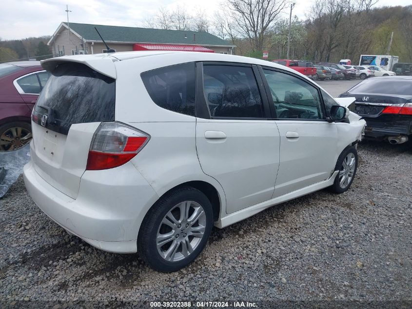 2010 Honda Fit Sport VIN: JHMGE8H41AS025953 Lot: 39237805