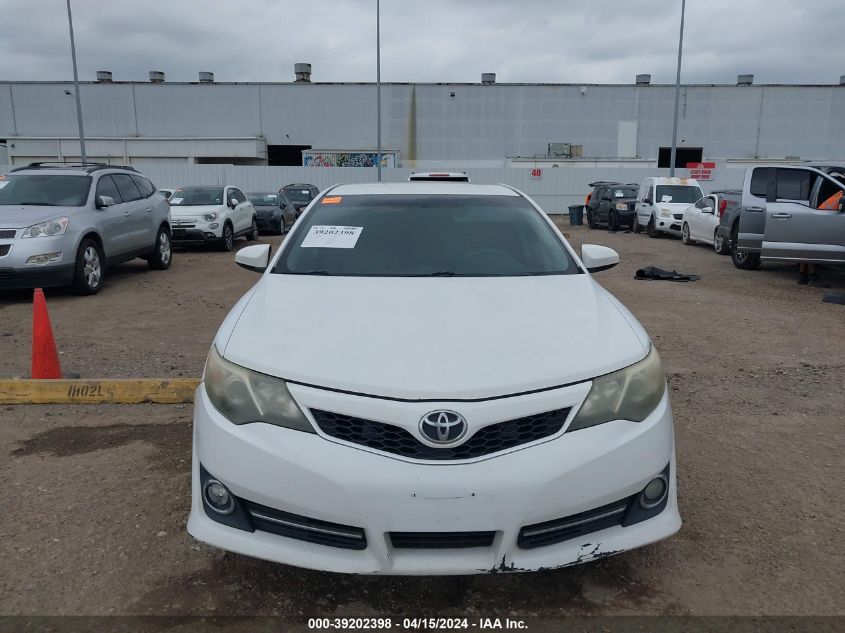 2012 Toyota Camry Se VIN: 4T1BF1FK4CU545729 Lot: 39202398