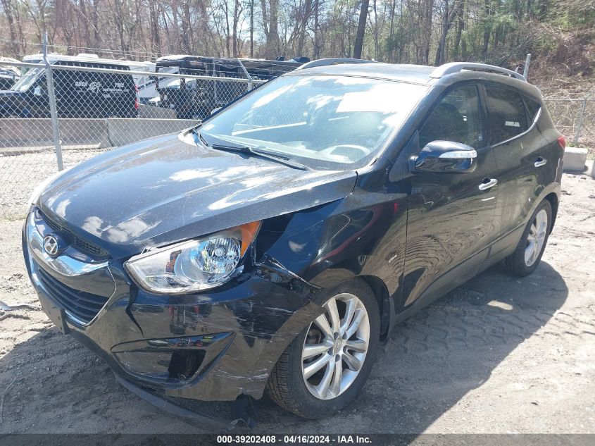 2011 Hyundai Tucson Limited VIN: KM8JUCAC7BU130724 Lot: 39202408