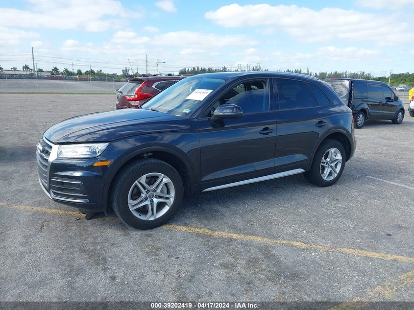 VIN WA1ANAFY8J2022899 2018 AUDI Q5 PREMIUM