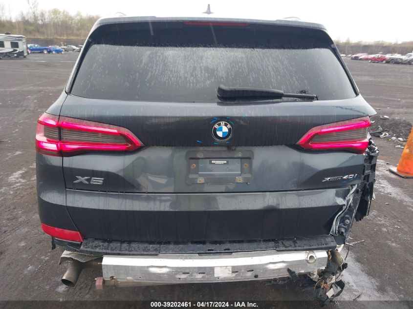 2020 BMW X5 xDrive40I VIN: 5UXCR6C09L9B51146 Lot: 39236737