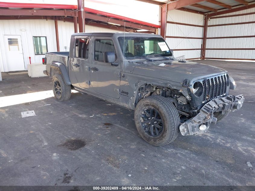 2022 Jeep Gladiator Altitude 4X4 VIN: 1C6HJTAGXNL151549 Lot: 39202489