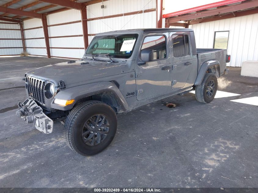 2022 Jeep Gladiator Altitude 4X4 VIN: 1C6HJTAGXNL151549 Lot: 39202489