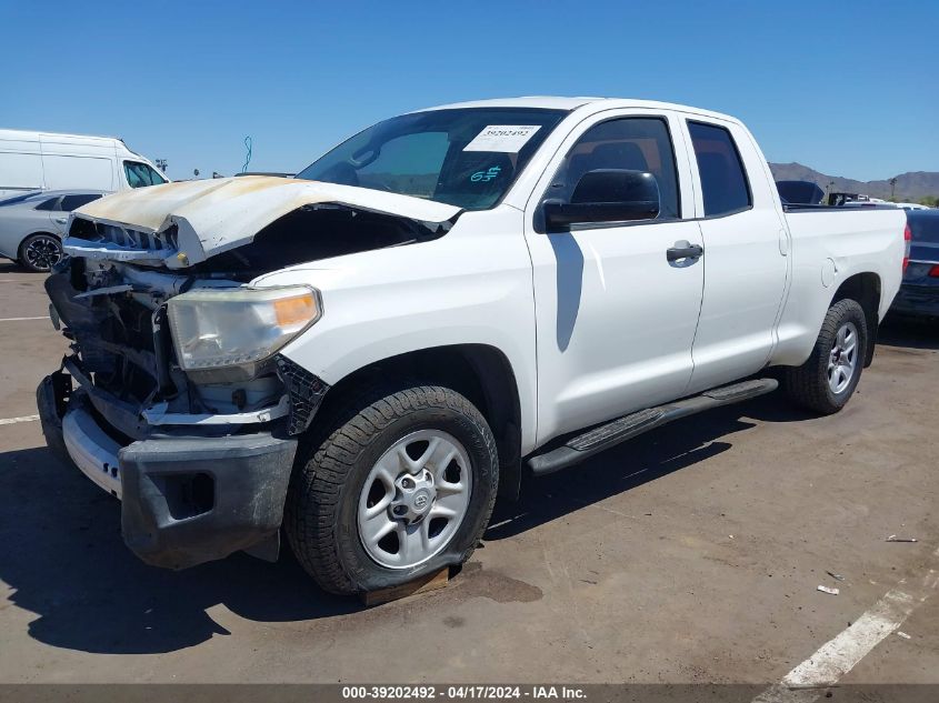 2016 Toyota Tundra Sr 4.6L V8 VIN: 5TFRM5F16GX098073 Lot: 39202492