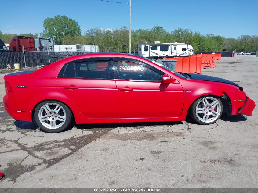 2008 Acura Tl 3.2 VIN: 19UUA66278A012180 Lot: 39202500