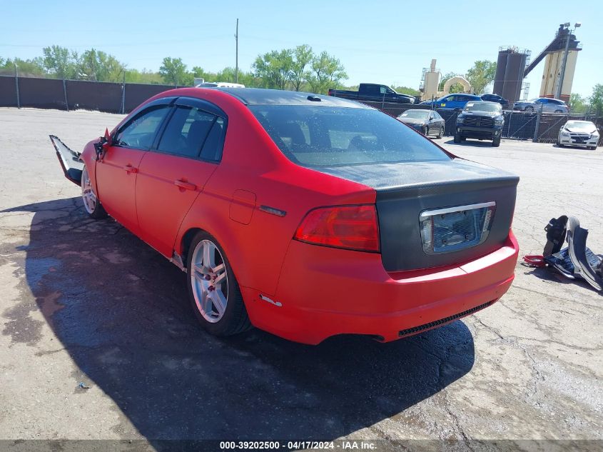 2008 Acura Tl 3.2 VIN: 19UUA66278A012180 Lot: 39202500