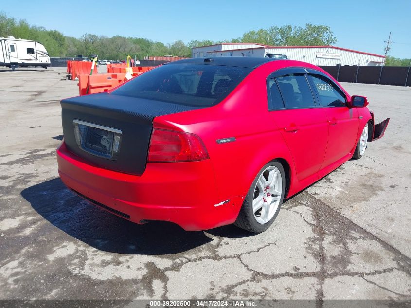 2008 Acura Tl 3.2 VIN: 19UUA66278A012180 Lot: 39202500