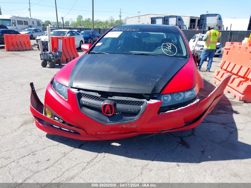 2008 Acura Tl 3.2 VIN: 19UUA66278A012180 Lot: 39202500