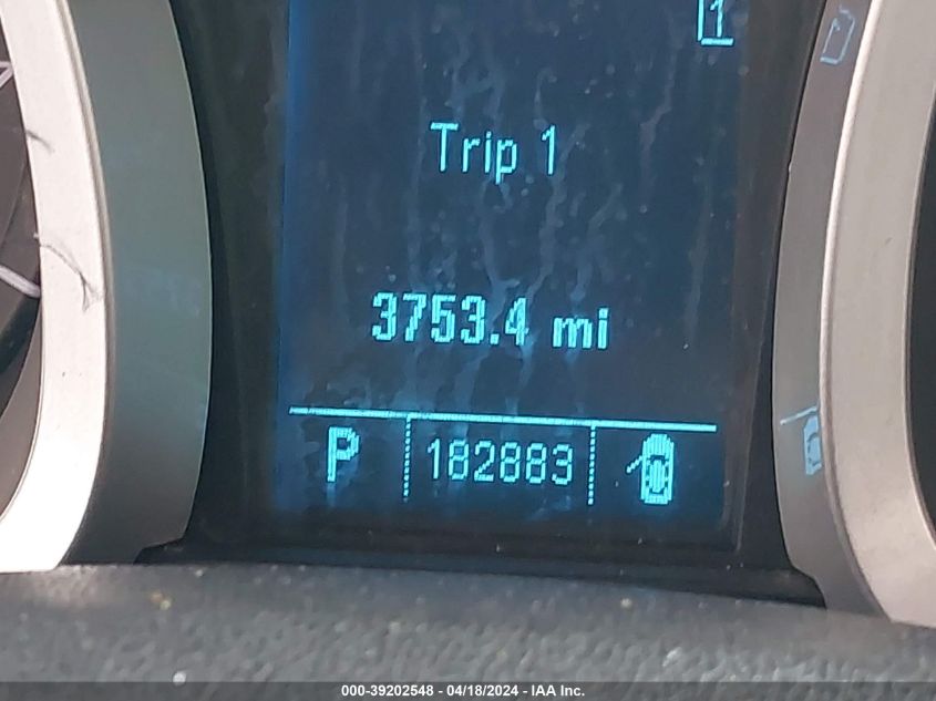 2011 Chevrolet Equinox Ltz VIN: 2GNALFEC2B1321246 Lot: 39202548